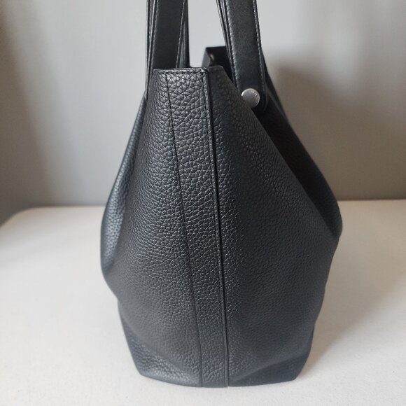 All Saints Black Tote "EUC" - Picture 7 of 15